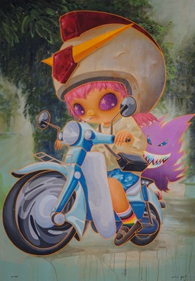 Lot 56 - Laksamana Ryo (Indonesian 1993-), 'Motorbike Vibes', 2022