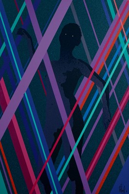 Lot 177 - Eelus (British 1979-), 'Crossfire', 2016