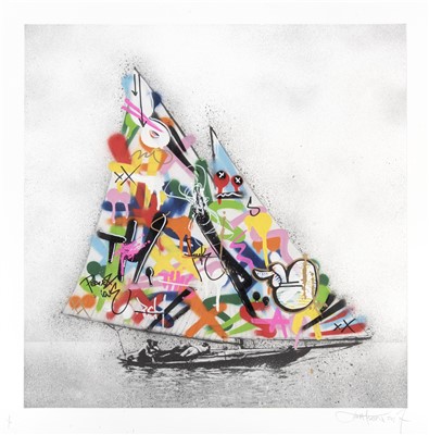 Lot 219 - Martin Whatson (Norwegian b.1984), ‘Sailboat’, 2017