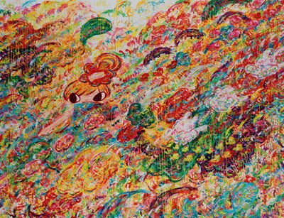 Lot 12 - Ayako Rokkaku (Japanese 1982-), 'Untitled', 2022