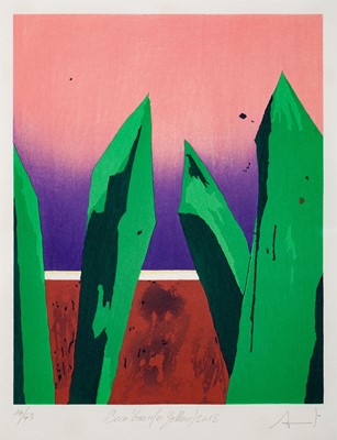 Lot 114 - Harold Ancart (Belgian 1980-), 'Bein Green (Or Yellow)', 2018