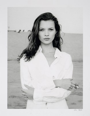 Lot 16 - Christoph Martin Schmid (German 1961-), 'Kate Moss Venice Beach I'