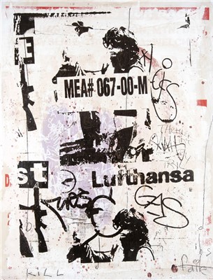 Lot 455 - Faile (Callaboration), ‘Lufthansa’, unique
