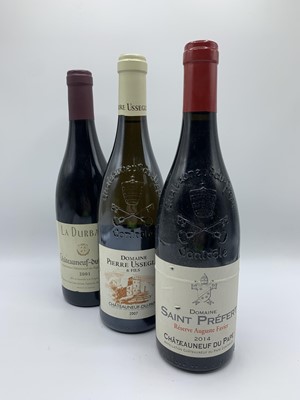 Lot 174 - 8 bottles Mixed Chateauneuf-du-Pape