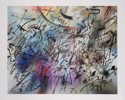 Lot 125 - Julie Mehretu (Ethiopian 1970-), 'Among the Multitude III', 2021