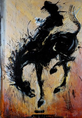 Lot 171 - Richard Hambleton (Canadian 1952-2017), 'Horse & Rider', 2015