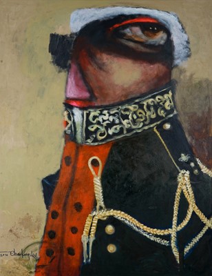 Lot 55 - Kingsley Obasi (Nigerian 1983-), 'Old Soldier', 2021
