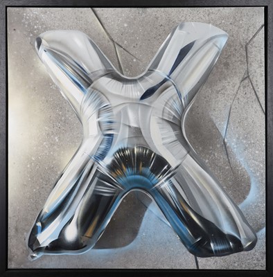 Lot 179 - Fanakapan (British), 'Concrete Kiss', 2016