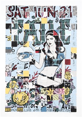 Lot 214 - Faile (Collaboration), ‘Live Brighton Beach’, 2012