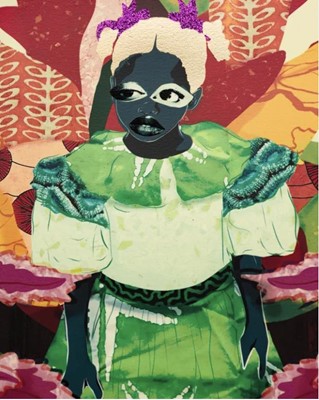 Lot 27 - Cydne Jasmin Coleby (Bahamian 1993-), 'Most Precious Flower', 2021