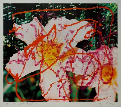 Lot 44 - James Rosenquist  (American 1933-2017), 'Communications Center from the New York, New York Portfolio', 1983