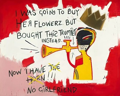 Lot 87 - Ross Muir (British 1981-), 'Trumpet', 2021