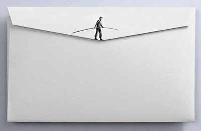 Lot 191 - Pejac (Spanish 1977-), 'Love Letter', 2018