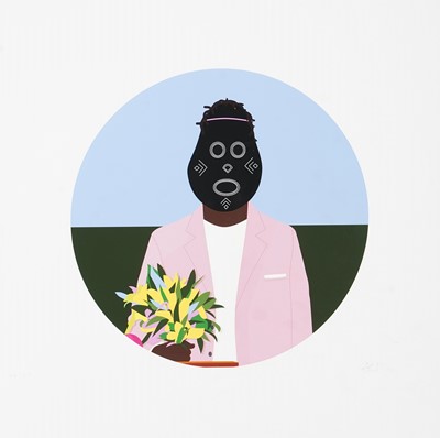 Lot 44 - Dennis Osadebe (Nigerian 1991-), 'Flower Boy', 2021