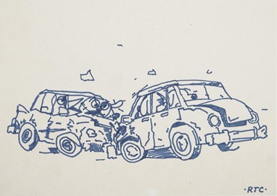 Lot 89 - Ryan Travis Christian (American 1983-), 'Car Crash'
