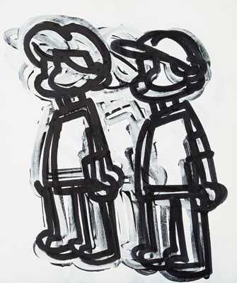 Lot 156 - Hashimoto Yutaka (Japanese 1979-), 'Study For NULL (Does Appearance Produce Bias #005)', 2020
