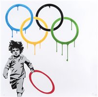 Lot 294 - Pure Evil (British b.1968), ‘New Logo For The Favela Looting Team’, 2015
