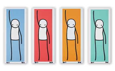 Lot 197 - Stik (British 1979-), 'Dorian Grey Liberty', 2013