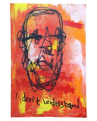 Lot 113 - 3dumb (British 1993-), 'I Don't Understand', 2023