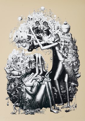 Lot 185 - Phlegm (British), 'Civilisation II', 2022