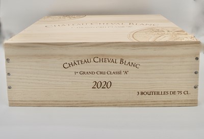 Lot 13 - 3 bottles 2020 Ch Cheval Blanc