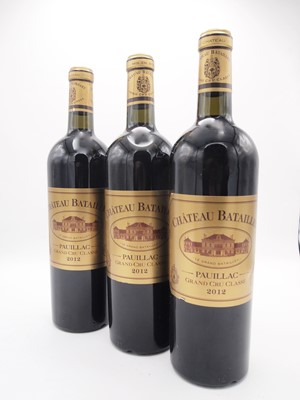 Lot 56 - 6 bottles 2012 Ch Batailley