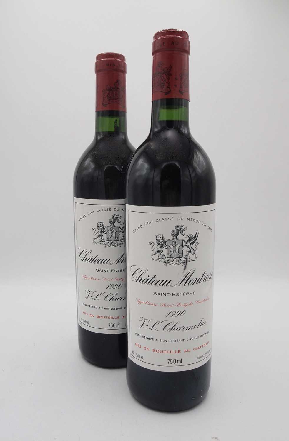 Lot 26 - 2 bottles 1990 Ch Montrose