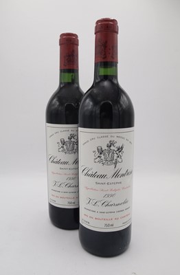 Lot 26 - 2 bottles 1990 Ch Montrose