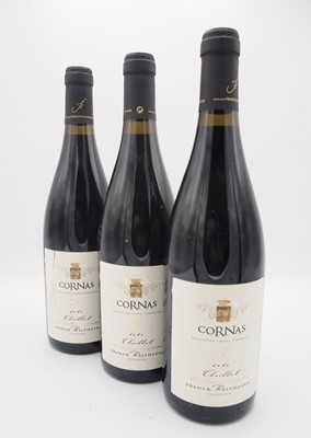 Lot 183 - 3 bottles 2010 Cornas Chaillot Balthazar