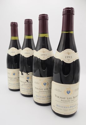 Lot 70 - 4 bottles 1993 Volnay, Les Aussy Bitouzet-Prieur