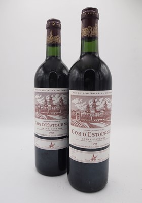 Lot 65 - 2 bottles 1995 Ch Cos d'Estournel