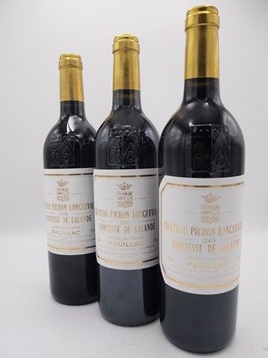 Lot 257 - 6 bottles Mixed Pichon Longuevelle, Lalande