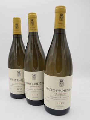 Lot 159 - 6 bottles 2013 Corton-Charlemagne Bonneau du Martray