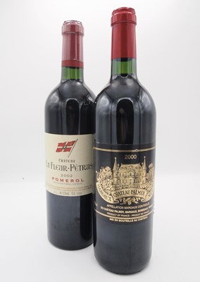 Lot 85 - 2 bottles Mixed Ch Palmer and Ch La Fleur-Petrus
