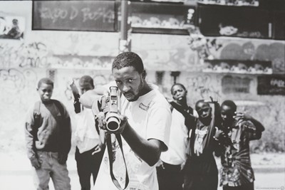 Lot 64 - JR (French 1983-), 'Ladj Ly (Cité des Bosquets, Montfermeil, vu par JR)', 2004