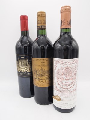 Lot 88 - 3 bottles Mixed Claret