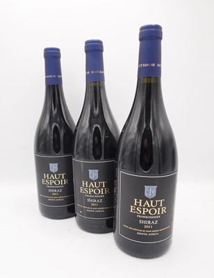 Lot 141 - 6 bottles 2011 Haut Espoir Shiraz