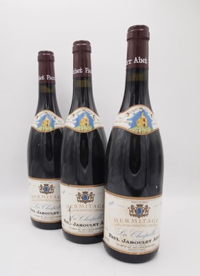 Lot 186 - 3 bottles 1998 Hermitage La Chapelle