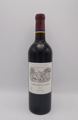Lot 30 - 1 bottle 2014 Carruades de Lafite