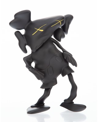 Lot 165 - Kaws (American 1974-) & Robert Lazzarini (American 1965- ) (Collaboration), 'Companion (Black)', 2010