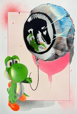 Lot 155 - Fanakapan (British), 'Yoshi's Day Off (Trip To Jurassic Park)', 2023
