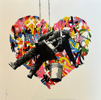 Lot 174 - Martin Whatson (Norwegian 1984-), 'Make Love (Mini Print)', 2012