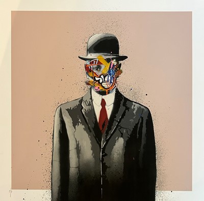 Lot 175 - Martin Whatson (Norwegian 1984-), 'Son Of Man - Mini Print (Sand)', 2017