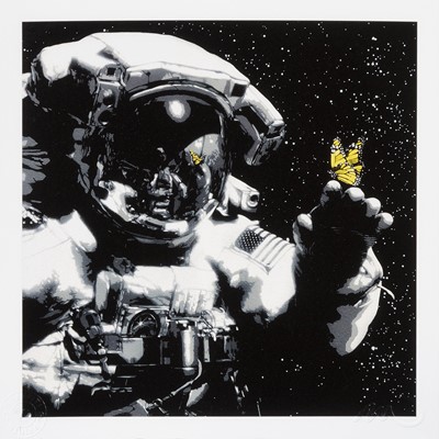 Lot 173 - Martin Whatson (Norwegian 1984-), 'Eternal Reflection - Mini Print (Yellow)', 2020