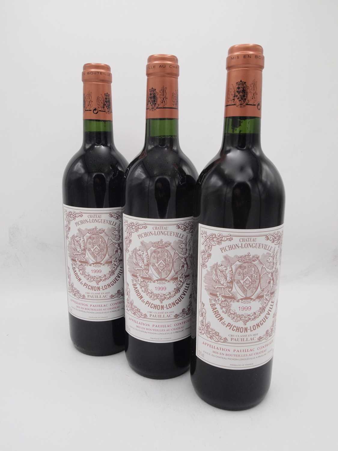 Lot 93 - 12 bottles 1999 Ch Pichon-Longueville, Baron