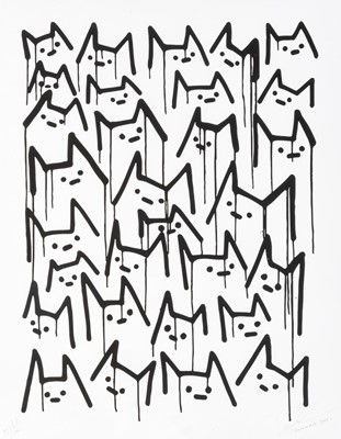 Lot 26a - Coolman Coffeedan (American 1995-), 'Alley Cats', 2021