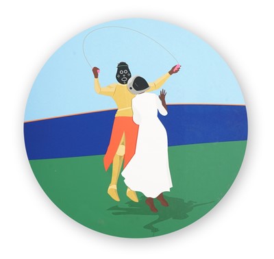 Lot 41 - Dennis Osadebe (Nigerian 1991-), 'Irreverence (White)', 2021