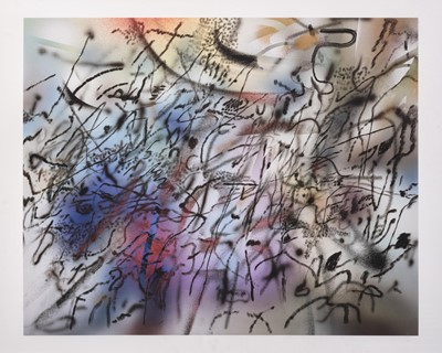 Lot 133 - Julie Mehretu (Ethiopian 1970-), 'Among the Multitude III', 2021