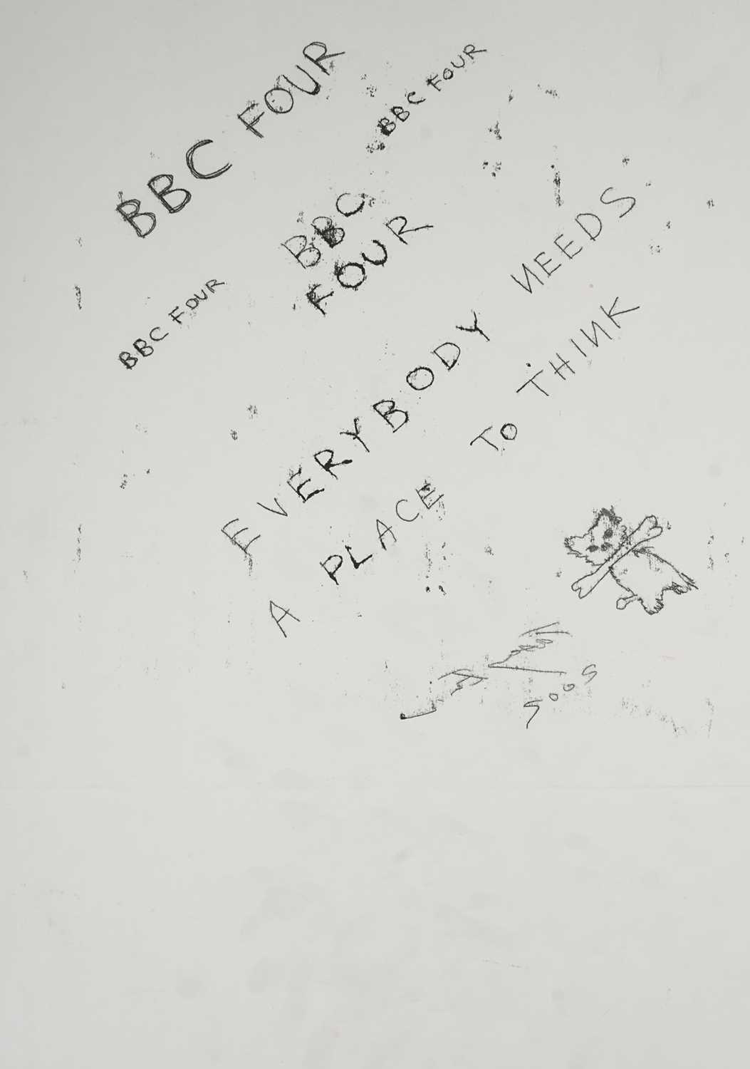 Lot 163 - Tracey Emin (British 1963-), 'Everybody Needs A Place To Think', 2002