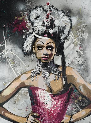 Lot 198 - Goldie (British 1965-), 'Dark Diva', 2009
